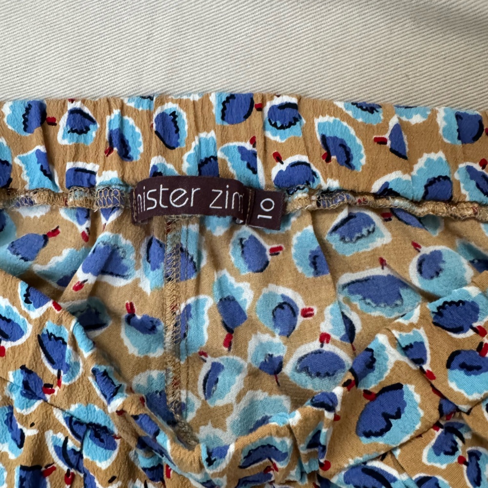 Mister Zimi loose & flowy elastic waistband harem pants. Size S - M. EUC - Picture 5 of 8
